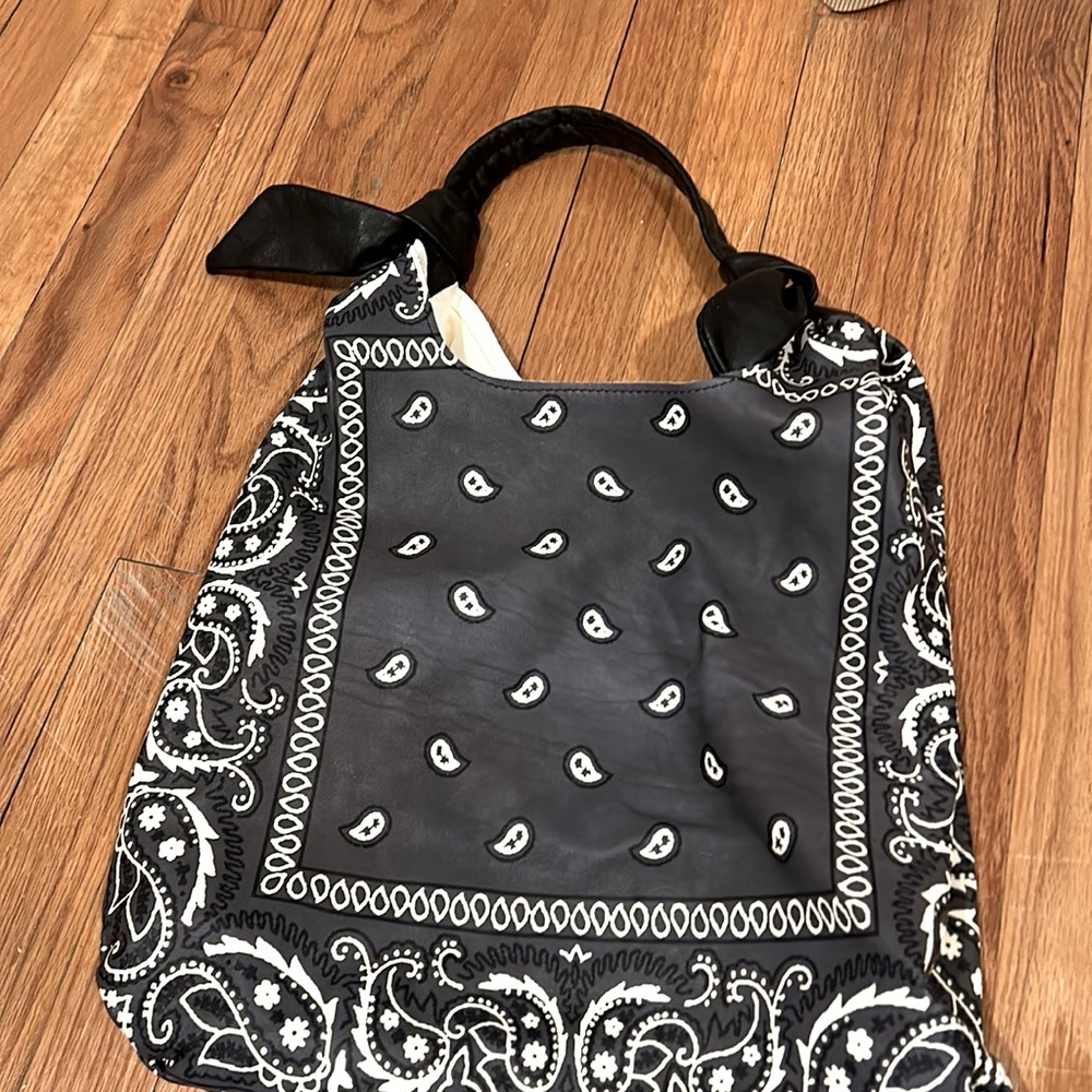 Paisley tote bag